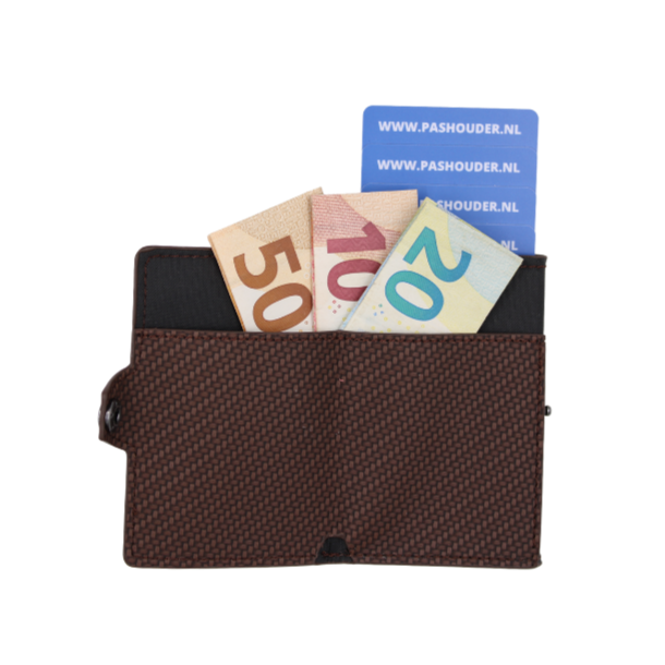 Portemonnee Pashouder Buffalo - Leer - 8 Pasjes, Munt en briefgeld - 2 Kleuren